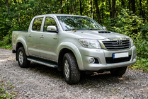 Toyota Hilux 2006-2015 Marchepieds Latéraux Fullmond (2 pcs, Aluminium) photo 1