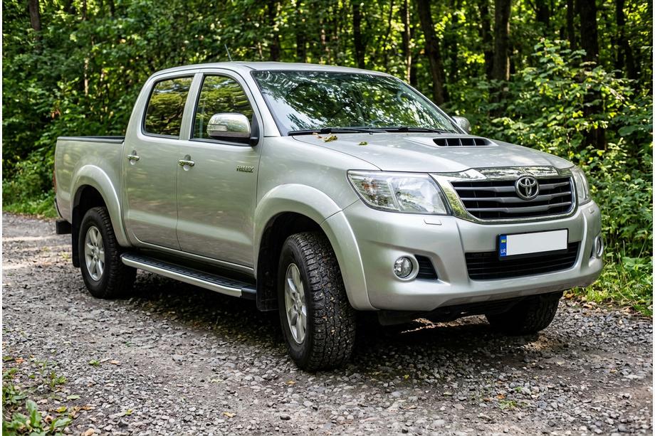 Toyota Hilux 2006-2015 Marchepieds Latéraux Fullmond (2 pcs, Aluminium) Image