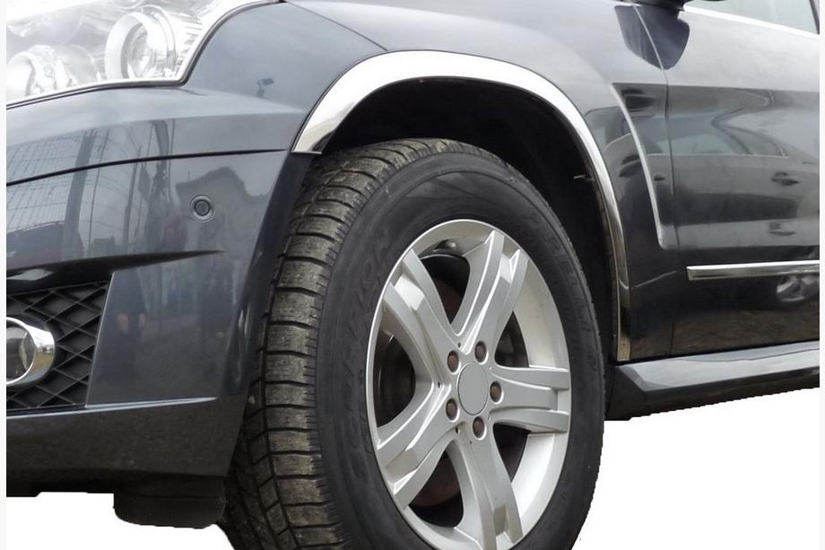 Mercedes GLK class X204 2008-2015 Destockage Garnitures d’ailes (4 pcs, inox) Image