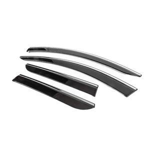 Déflecteurs de Vitres avec Moulure Chromée (4 pcs, Sunplex Chrome) photo 2
