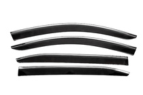 Citroen C5 Aircross 2017-2025 Déflecteurs de Vitres avec Moulure Chromée (4 pcs, Sunplex Chrome) photo 1