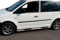 Volkswagen Caddy 2020- Barres Latérales BB001 (2 pcs, inox) photo 4