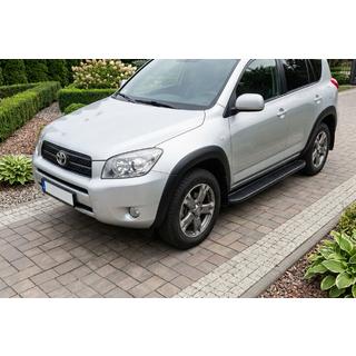 Marchepieds Latéraux Bosphorus Black (2 pcs, Aluminium) Toyota Rav 4 2006-2013 photo 1