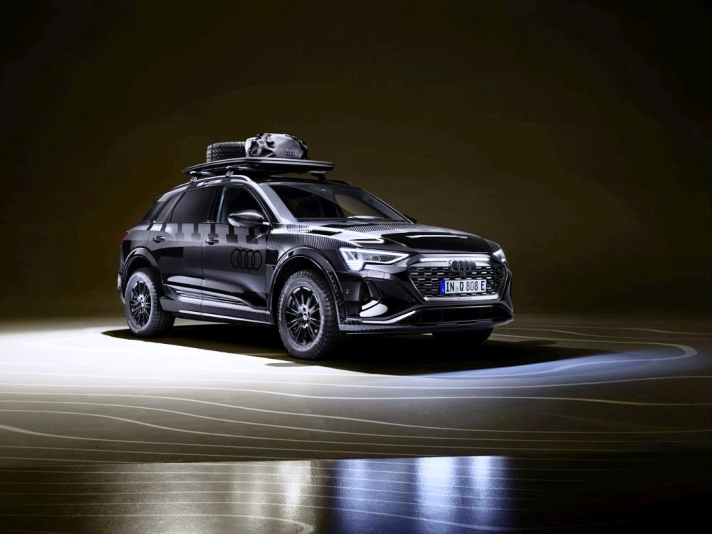 Essai de l’Audi Q8 e-tron edition Dakar