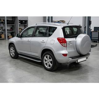 Marchepieds Latéraux Tayga Grey (2 pcs, Aluminium) Toyota Rav 4 2006-2013 photo 1