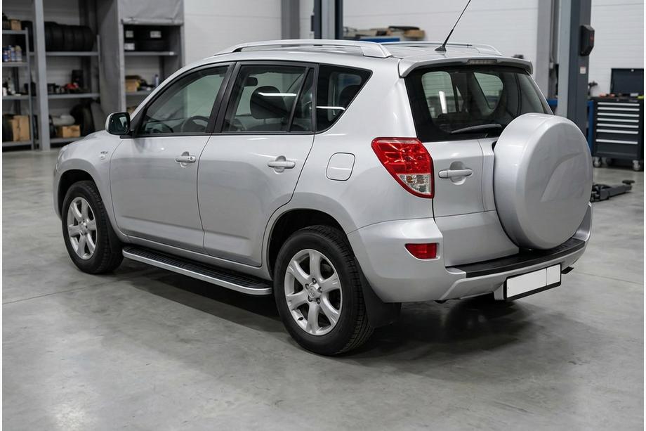 Toyota Rav 4 2006-2013 Marchepieds Latéraux Tayga Grey (2 pcs, Aluminium) Image