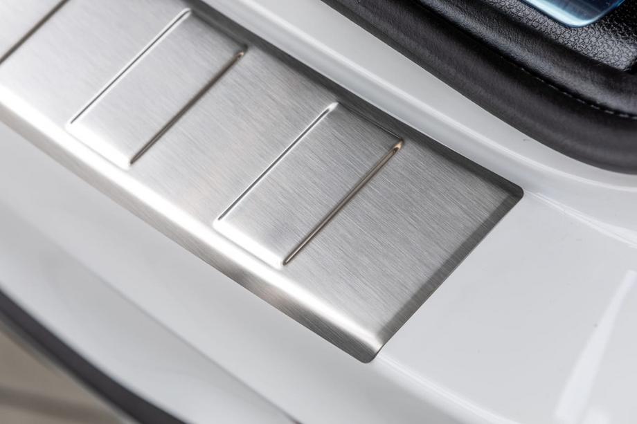 Mercedes GLC X253 2015-2022 Protection de pare-chocs arrière Carmos (2019-2022, inox) Photo 2