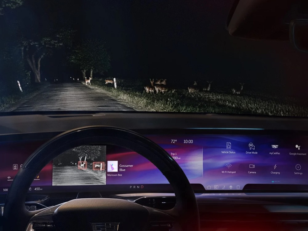 Comment fonctionne la vision nocturne dans une voiture ?