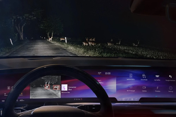 Comment fonctionne la vision nocturne dans une voiture ?