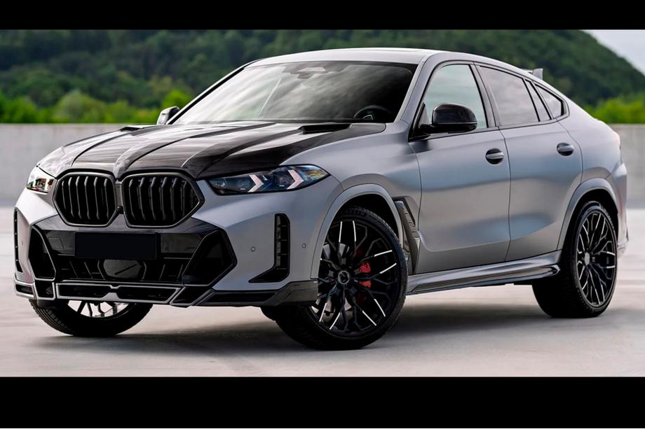 BMW X6 G06 2019–2027 Kit carrosserie LRT-Design Carbone (pour M-Sport 2023+) Photo 3