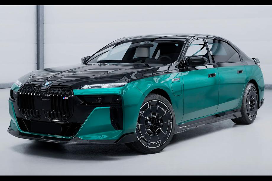 BMW 7 Series G70/G71 2022- Kit carrosserie LRT-Design Carbon (pour M760, M-Sport et i7 M70) Photo 3