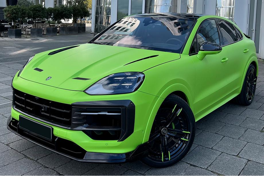 Porsche Cayenne 2018- Kit carrosserie LRT-Design Carbon (pour 2023-2026) Image