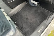 MAN TGX 2007-2020 Tapis de sol textile Premium (Noir) photo 2