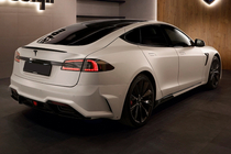 Tesla Model S 2012– Kit carrosserie LRT-Design Carbon photo 8