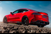 Tesla Model S 2012– Kit carrosserie LRT-Design Carbon photo 3