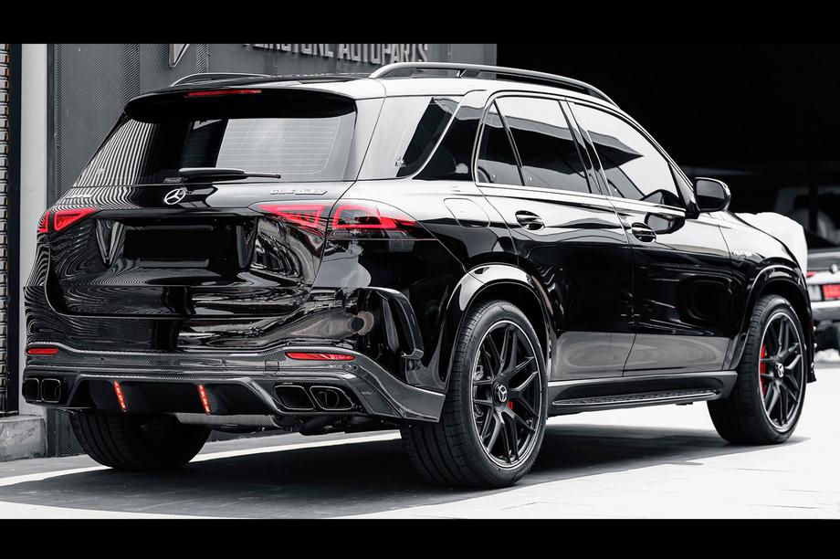 Mercedes GLE W167 2018- Kit carrosserie LRT Carbon (pour GLE63 2018-2026) Photo 6