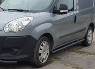 Opel Combo 2012-2018 Barres Latérales Black (2 pcs, Inox) photo 1