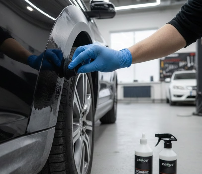 Que faire si le plastique noir de la carrosserie a décoloré ?