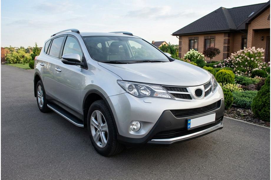 Toyota Rav 4 2013-2018 Marchepieds Latéraux Tayga Grey (2 pcs, Aluminium) Image