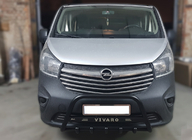 Opel Vivaro 2015-2019 Pare-buffle WT004 Noir (Inox) photo 2
