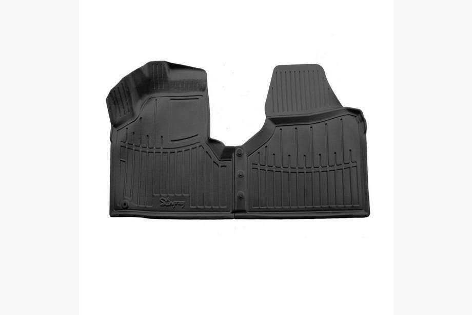 Fiat Scudo 2007-2015 Tapis de sol en caoutchouc Stingray 3D (2 pcs) Image