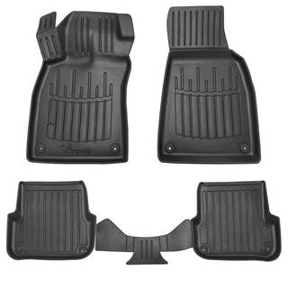 Tapis de sol en caoutchouc Stingray 3D (2004-2006, set de 4) Audi A6 C6 2004-2011