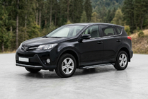 Toyota Rav 4 2013-2018 Marchepieds Latéraux Rainbow (2 pcs, Aluminium) photo 1