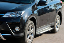 Toyota Rav 4 2013-2018 Marchepieds latéraux Allmond Grey (2 pcs, aluminium) photo 1