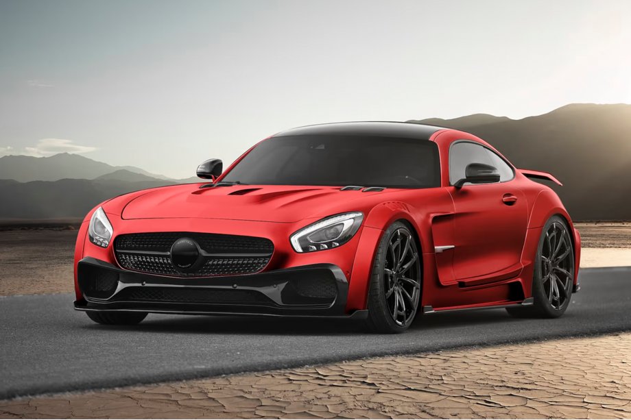 Mercedes AMG GT C190/R190 2014-2022 Kit carrosserie MNSR Carbon Photo 2
