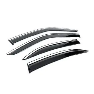 Deflecteurs de Vitres avec Moulure Chromee Niken Luxury (4 pcs) photo 3
