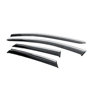 Deflecteurs de Vitres avec Moulure Chromee Niken Luxury (4 pcs) photo 2