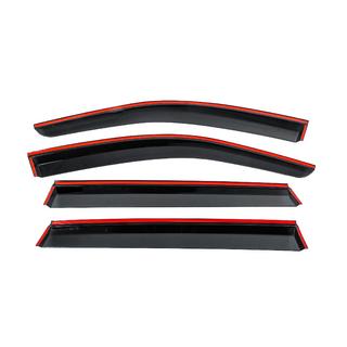 Deflecteurs de Vitres avec Moulure Chromee Niken Luxury (4 pcs) photo 4
