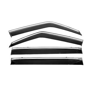 Deflecteurs de Vitres avec Moulure Chromee Niken Luxury (4 pcs) Nissan Patrol Y62 2010-2024 photo 1