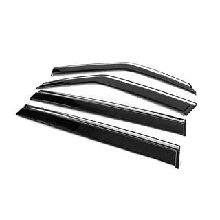 Deflecteurs de Vitres avec Moulure Chromee Niken Luxury (4 pcs) Nissan Patrol Y62 2010-2024 photo 2