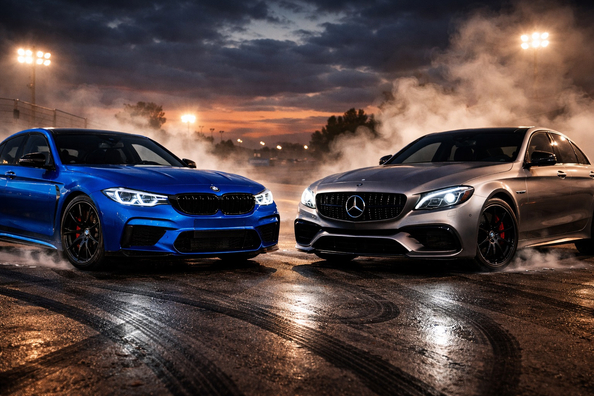 BMW M5 F90 vs Mercedes-AMG E63 S : Comparatif des super berlines allemandes Photo 1