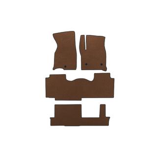 Tapis de sol EVA (3 Rangées, Marron)