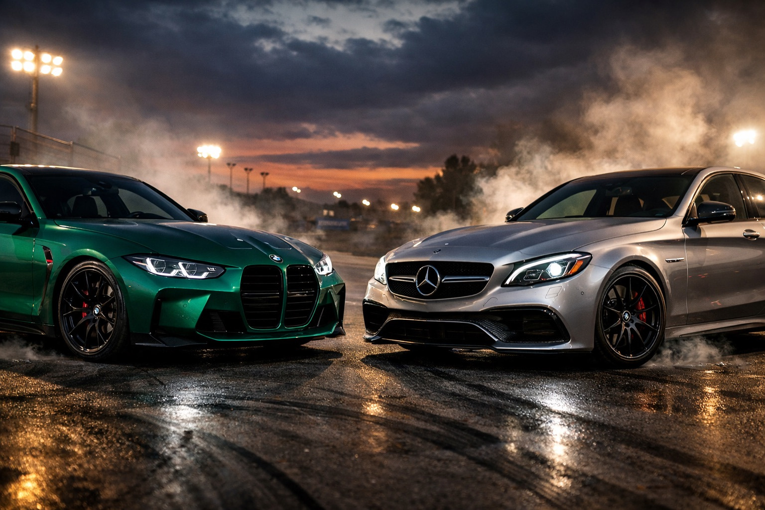 Comparatif : BMW M3 vs Mercedes C63