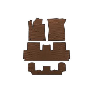 Tapis de sol EVA (Pour Grand, 3 rangées, Marron) Citroen C-4 Picasso 2013–2022