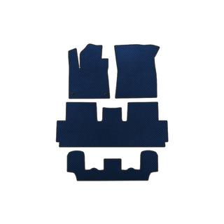Tapis de sol EVA (Pour Grand, 3 Rangées, Bleu) Citroen C-4 Picasso 2013–2022