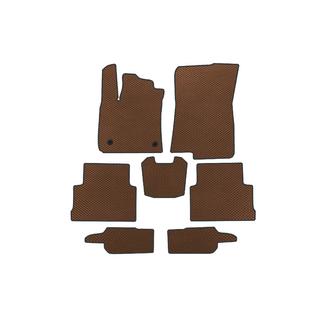 Tapis de sol EVA (3 Rangées, Marron)