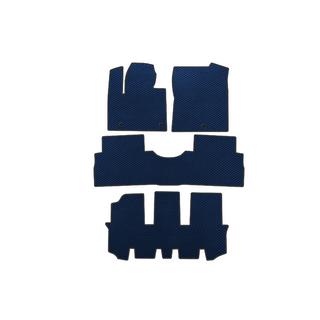 Tapis de sol EVA (3 Rangées, Bleu) Hyundai Santa Fe 4 2018-2023