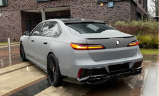 BMW 7 Series G70/G71 2022- Spoiler de lunette arrière (casquette) photo 2