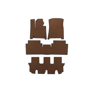 Tapis de sol EVA (3 Rangées, Marron)