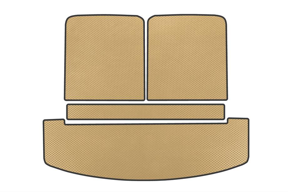 Hyundai Santa Fe 5 2023- Tapis de coffre EVA V2 (Beige) Image