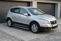 Suzuki SX4 S-Cross 2013-2016 Marchepieds Latéraux Maydos V1 (2 pcs, Aluminium & Inox) photo 1