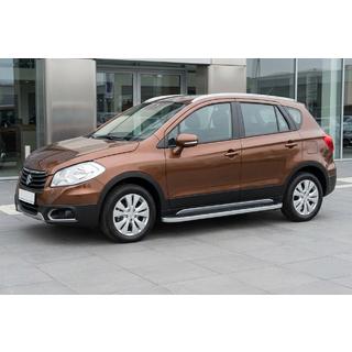Marchepieds Latéraux Tayga Grey (2 pcs, Aluminium) Suzuki SX4 S-Cross 2013-2016 photo 1