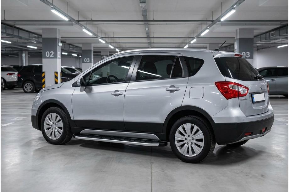 Suzuki SX4 S-Cross 2013-2016 Marchepieds Latéraux Fullmond (2 pcs, Aluminium) Image
