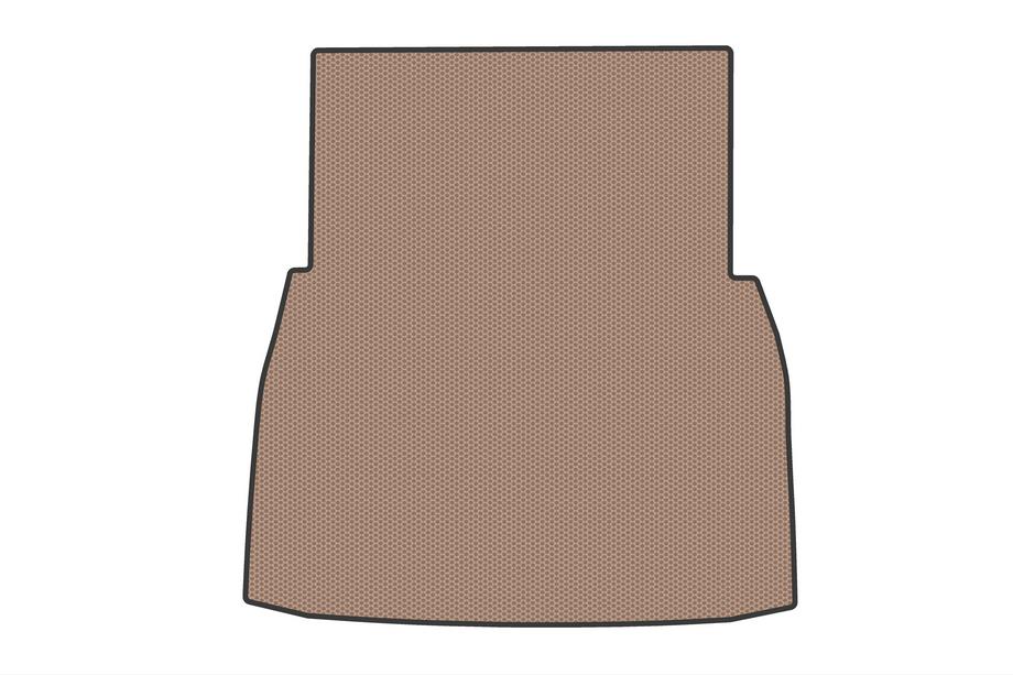 BMW 7 Series G70/G71 2022- Tapis de coffre en caoutchouc (pour G70E, beige) Photo 1