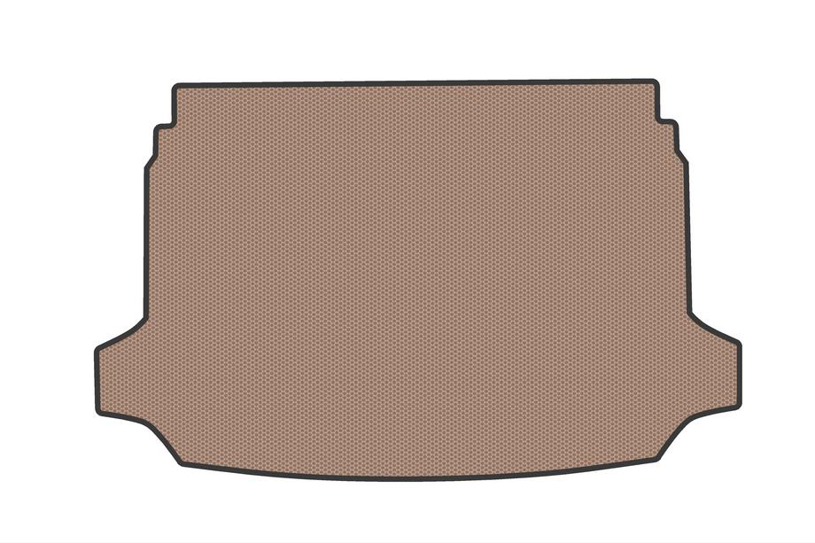 Fiat 600/600e 2023– Tapis de coffre en caoutchouc (Électrique, beige) Photo 1