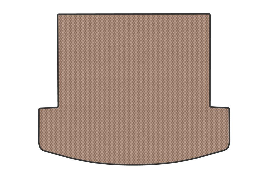 Hyundai Santa Fe 5 2023- Tapis de coffre en caoutchouc V1 (Beige) Image